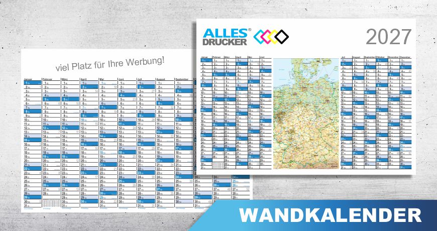 Wandkalender 2025 Wandkalender und Jahresplaner 2027