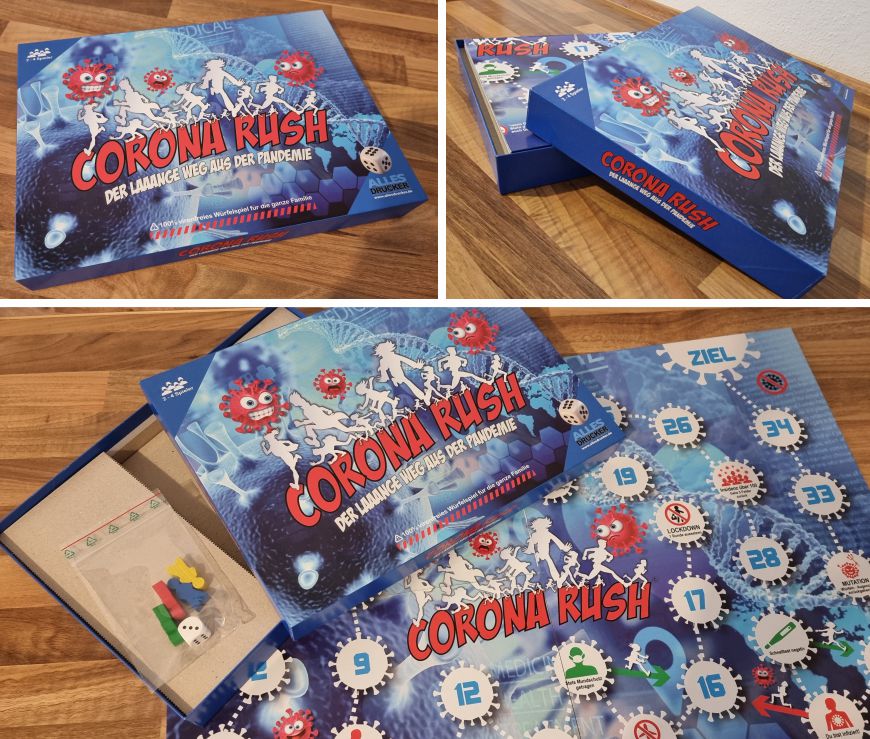 Corona Spiel Corona Rush Würfelspiel