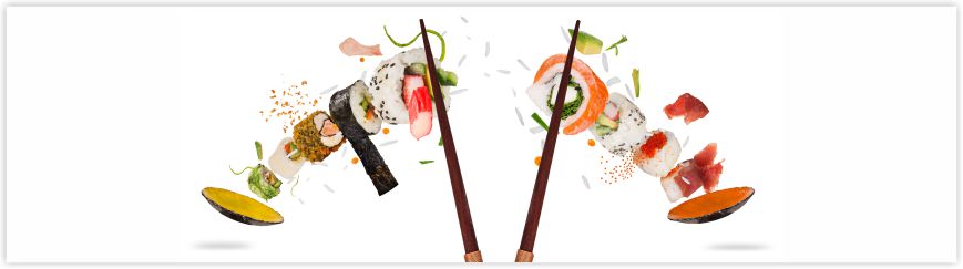 Motiv SUSHI für Küchenrückwände