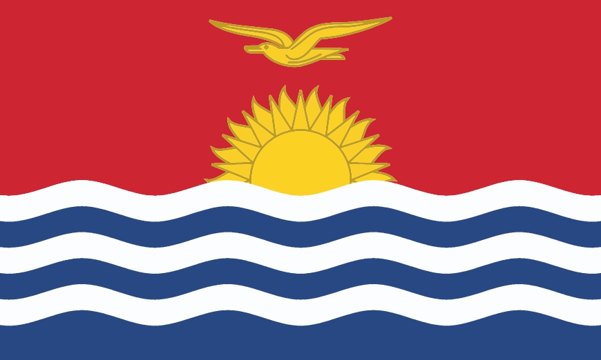 Nationalflagge Kiribati