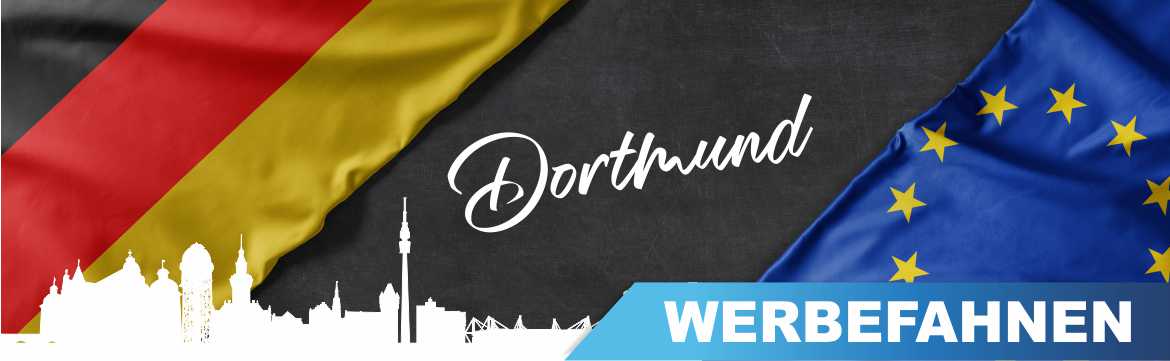 Werbefahnen Dortmund Bedruckte Werbefahnen, Fahnen und Flaggen für Dortmund