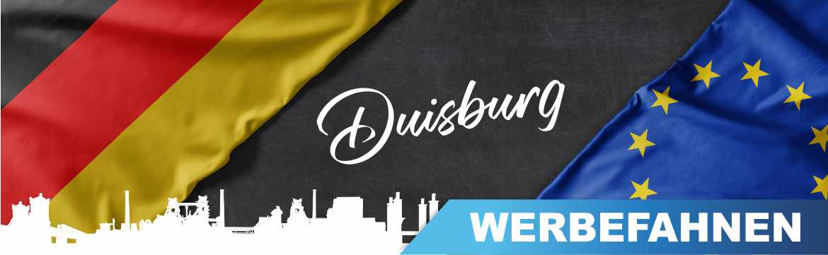Werbefahnen Duisburg Bedruckte Werbefahnen, Fahnen und Flaggen für Duisburg