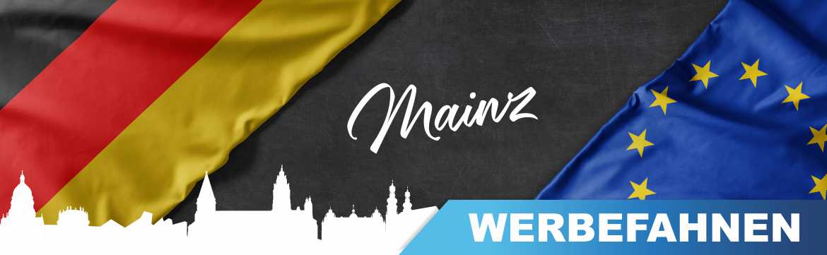 Werbefahnen Mainz Bedruckte Werbefahnen, Fahnen und Flaggen für Mainz