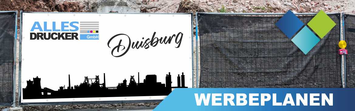 Werbeplanen Duisburg Werbeplanen für Duisburg bequem online bestellen