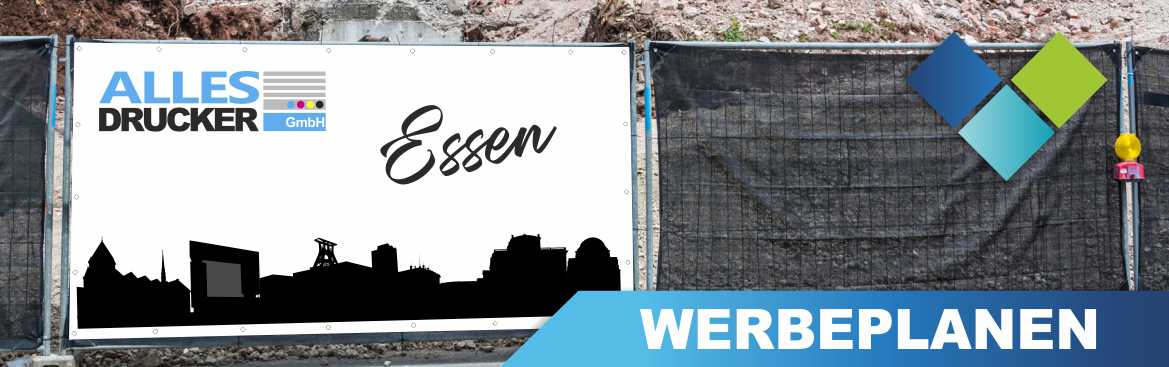 Werbeplanen Essen Werbeplanen für Essen bequem online bestellen