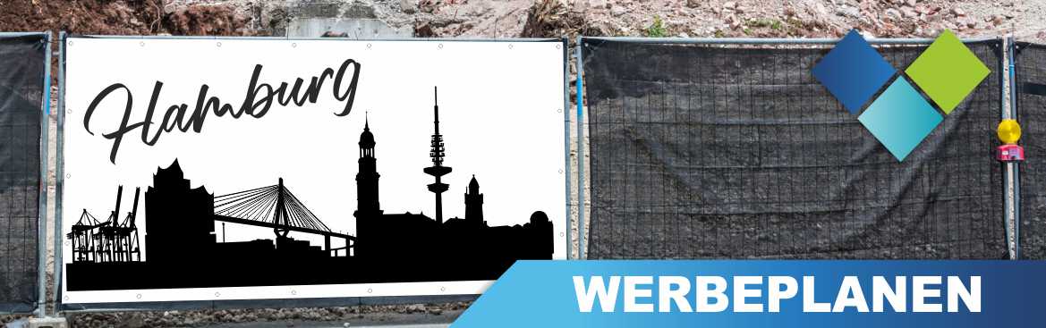 Werbeplanen Druck Hamburg Werbeplanen für Hamburg bequem online bestellen