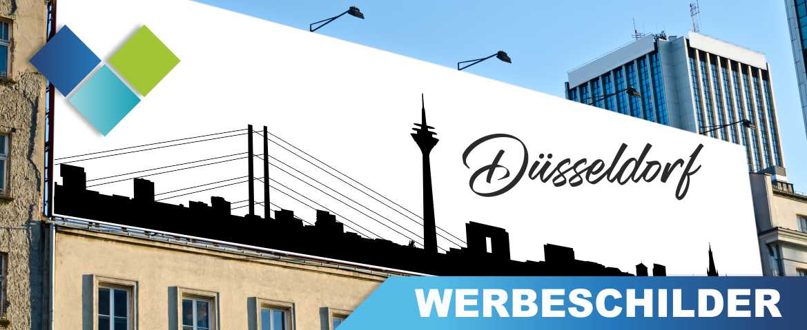 Werbeschilder Düsseldorf Bedruckte Werbeschilder aller Art für Düsseldorf