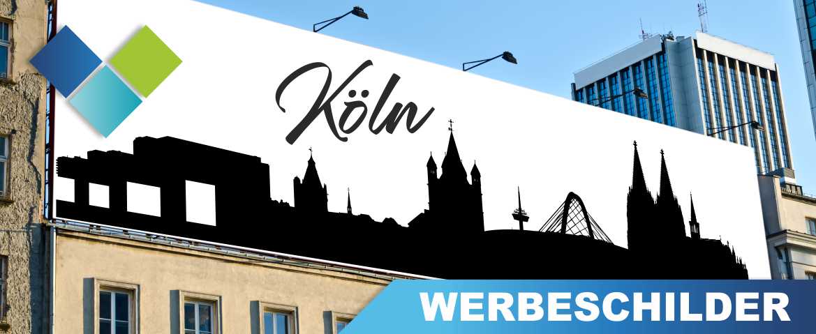 Werbeschilder Köln Bedruckte Werbeschilder aller Art für Köln