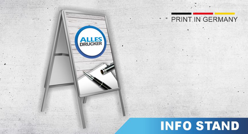 Kundenstopper InfoStand