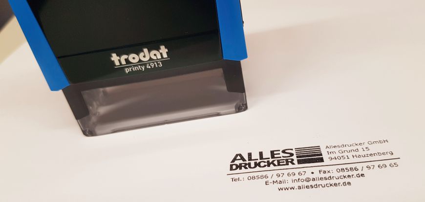 Stempel Trodat Printy Gunstig Online Bestellen Beim Allesdrucker