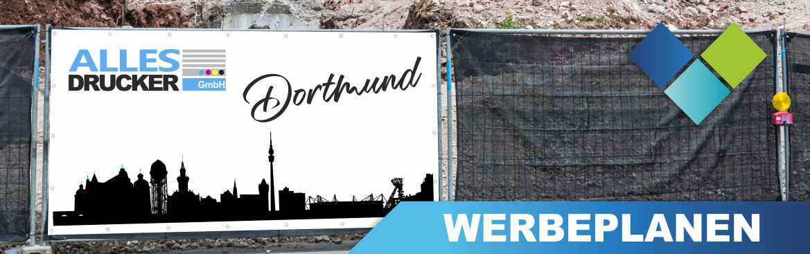Werbeplanen für Dortmund bequem online bestellen