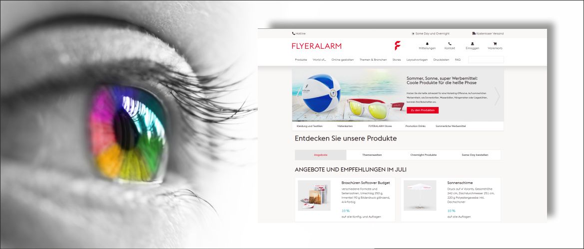 flyeralarm im Allesdrucker Druckerei Verzeichnis