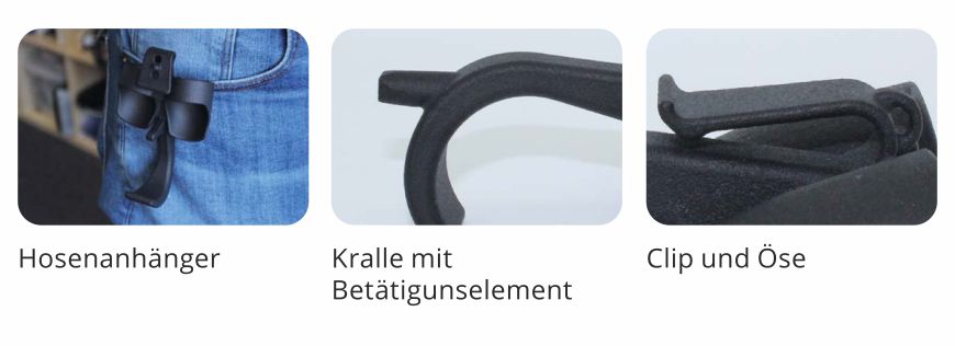 Details der thinkGRIP Hygienekralle