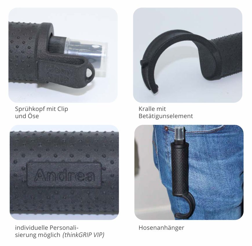 Details des thinkGRIP Hygienetools